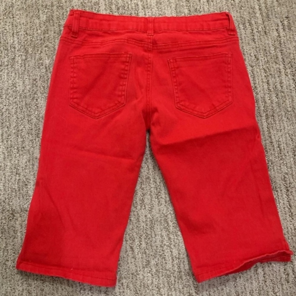 EMPERIAL Girls Shorts (RED) - size 5